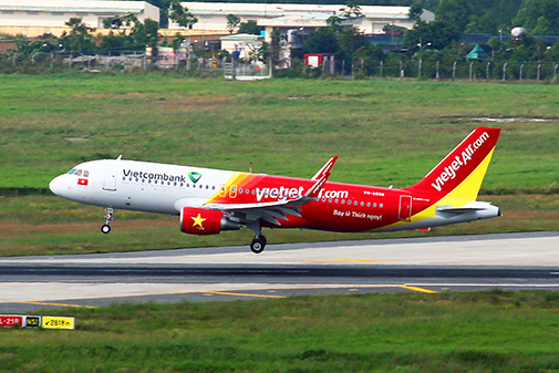 Vietjet Air opens additional domestic air routes
